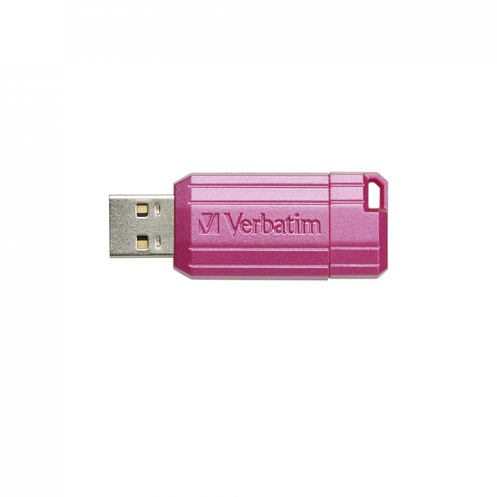 Napęd PinStripe USB Drive 32GB Gorący różowy