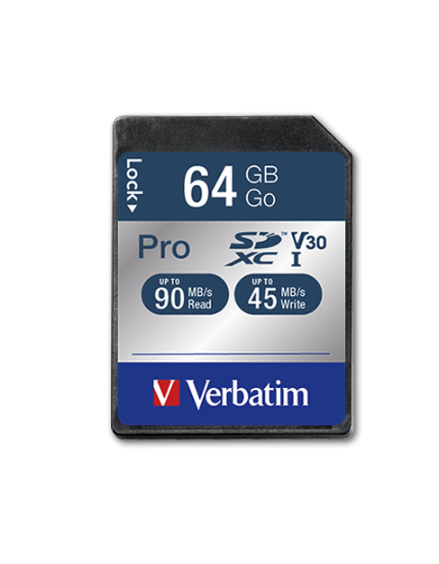 Pro U3 64GB SDXC Card