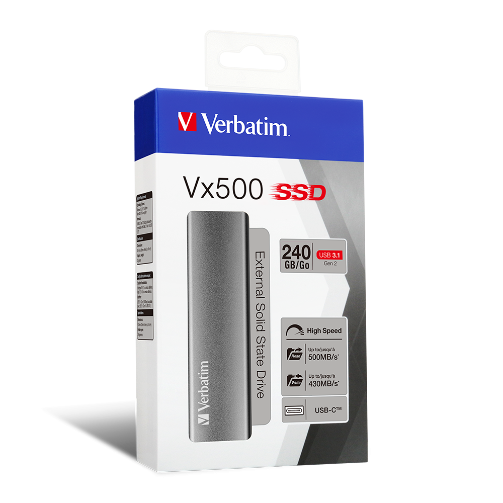 Dysk zewnętrzny SSD Vx500 240 GB USB 3.2 Gen 2