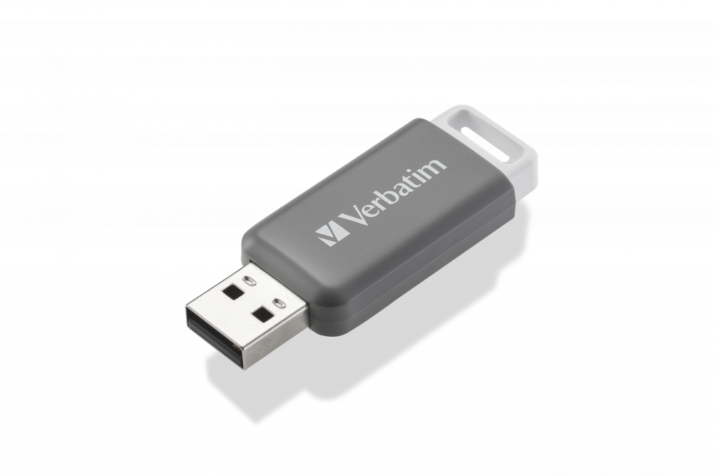 Napęd USB DataBar 128 GB, szary | Verbatim
