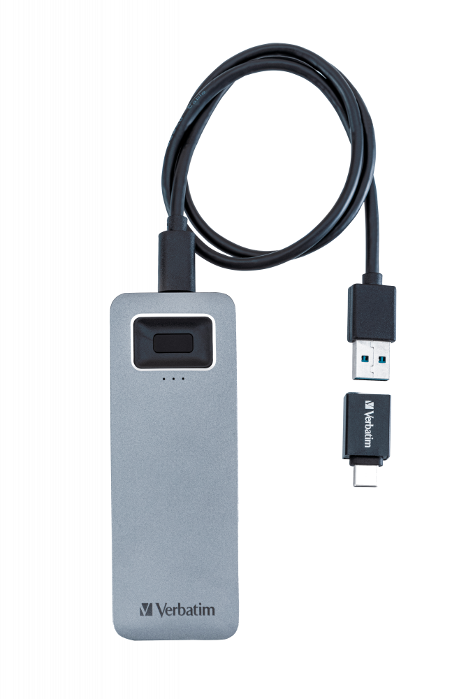 Executive Fingerprint Secure Dysk SSD USB-C 1 TB