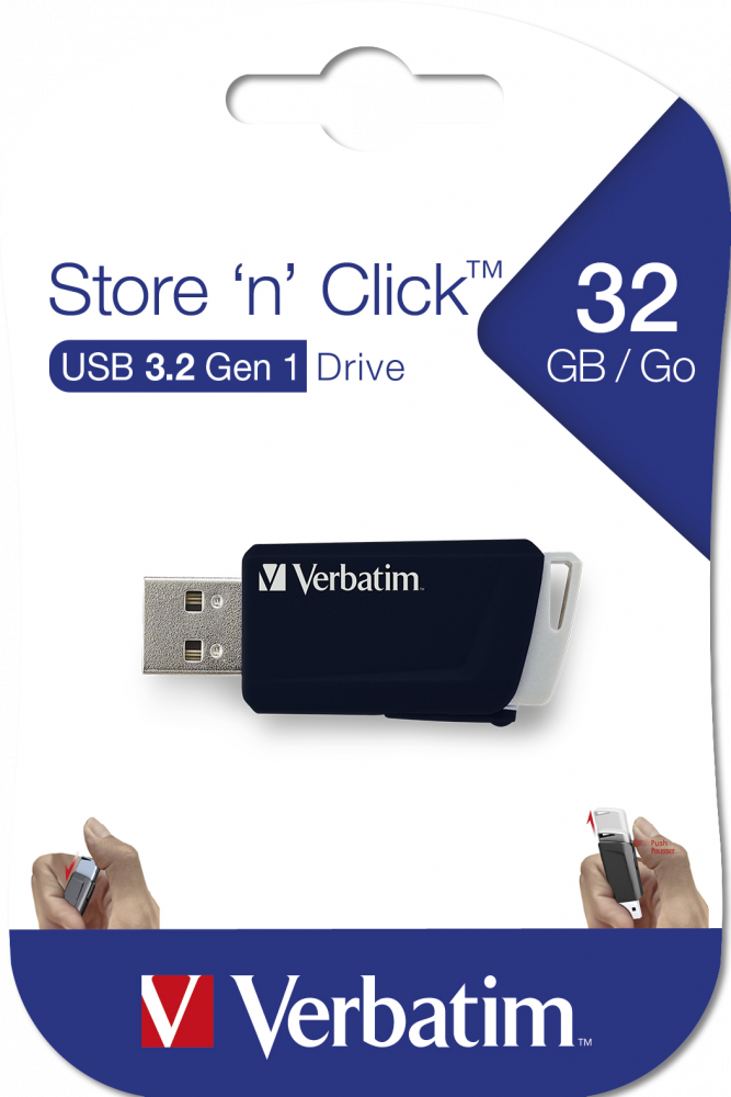 Pamięć USB Store 'n' Click 32 GB czarna
