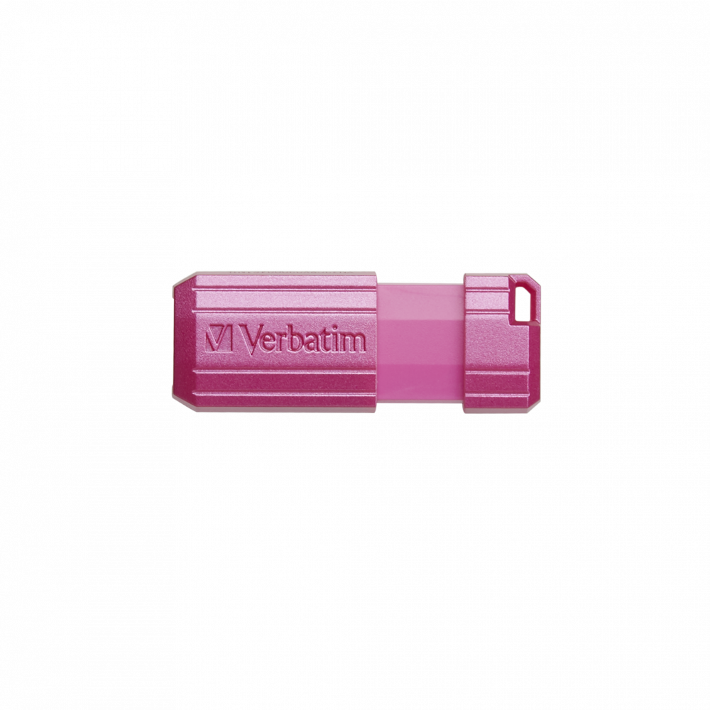 Napęd PinStripe USB Drive 64GB Gorący różowy